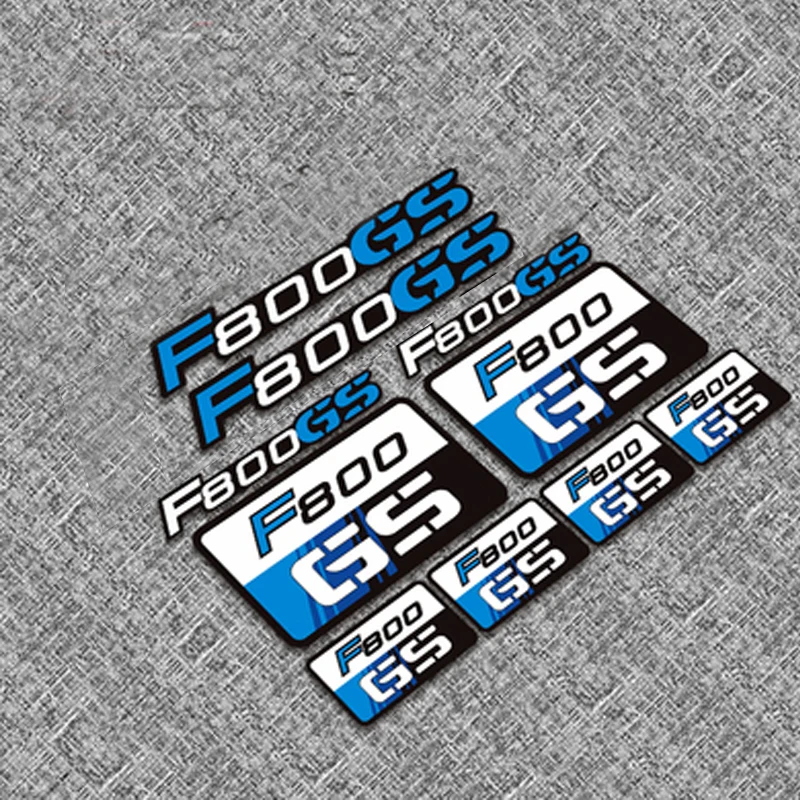 

For BMW F800GS motorcycle tail box stickers Beak Fender Decal Sticker Shock absorber decals Decals Reflective Waterproo