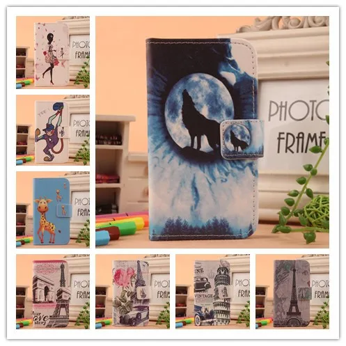 

For Yezz Andy 4.5EL LTE 4EL2 LTE 5EI3 5EL LTE 5.5EI Phone case Fashion Flip Painting PU Leather With Card Holder Cover