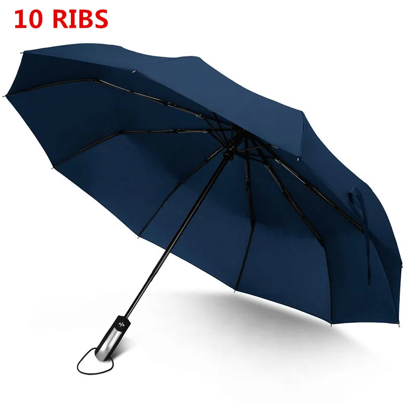 Waterproof Double Layer Reverse Close Umbrella, Windproof Reflective Safety Stick Umbrellas, Automatic Compact Travel Umbrella For Men Women:Cameras & Photo