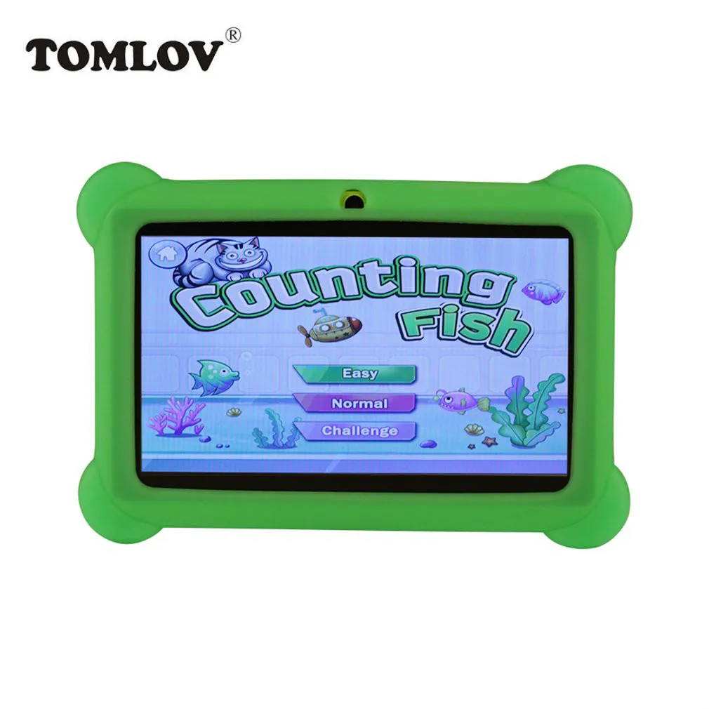 TOMLOV Children Learning Machine US PLUG Q88 7 inch Children Tablet 512MB+4GB A33 Quad Core Android 4.4 Tablet PC TOMLOV Children Learning Machine US PLUG Q88 7 inch Children Tablet 512MB+4GB A33 Quad Core Android 4.4 Tablet PC