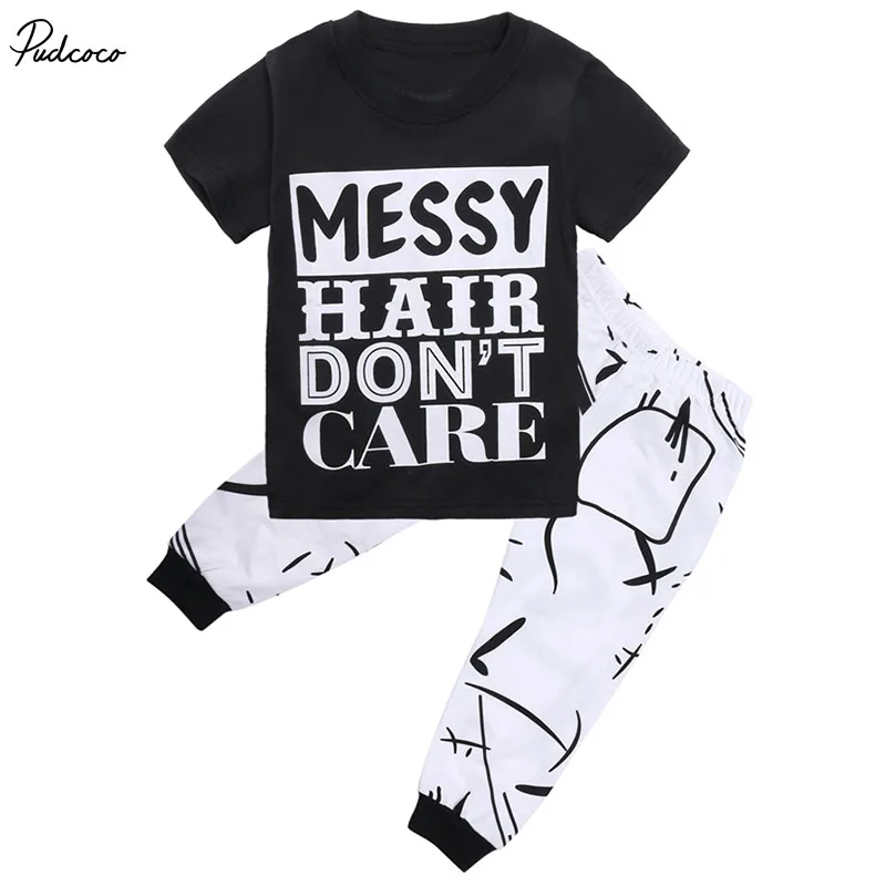 

2pcs/set Cotton Spring Autumn Baby Boy Girl Clothing Sets Clothes Set For Babies Boy Clothes Suit(T-shirt+Legging) Set
