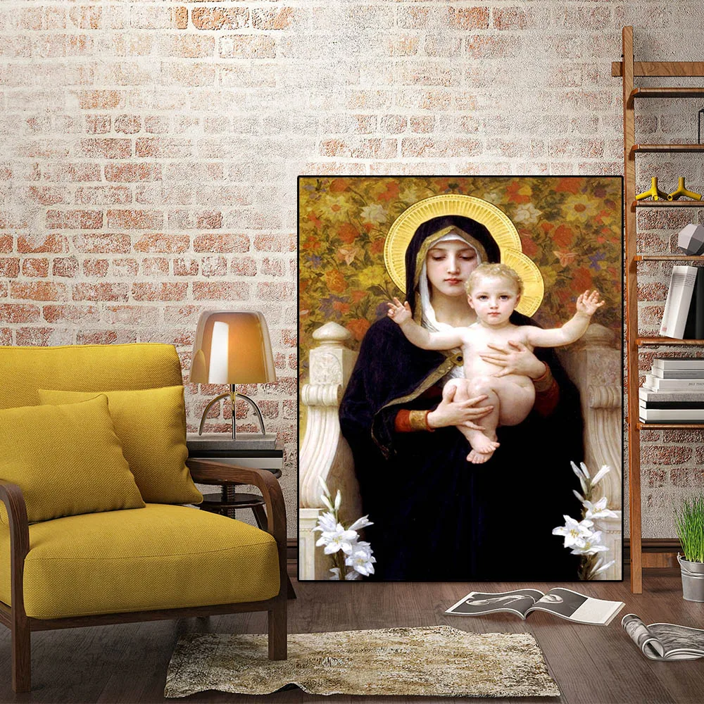 1 Pcs Madonna Wall Art Canvas Painting Home Decor Pictures Wall ...