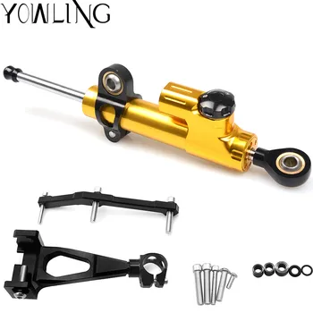 

For Yamaha MT09 MT-09 FZ-09 2013-2017 Not For Tracer Adjustable Steering Stabilize Damper Bracket Mount Support Kit MT 09