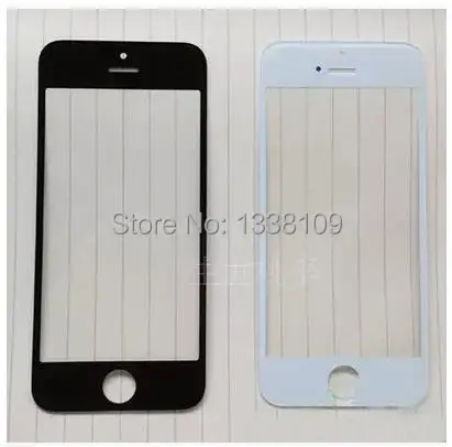 10 шт./лот Новый LCD Передний сенсорный экран Стекло Внешний объектив для iphone 6 6G Plus 5