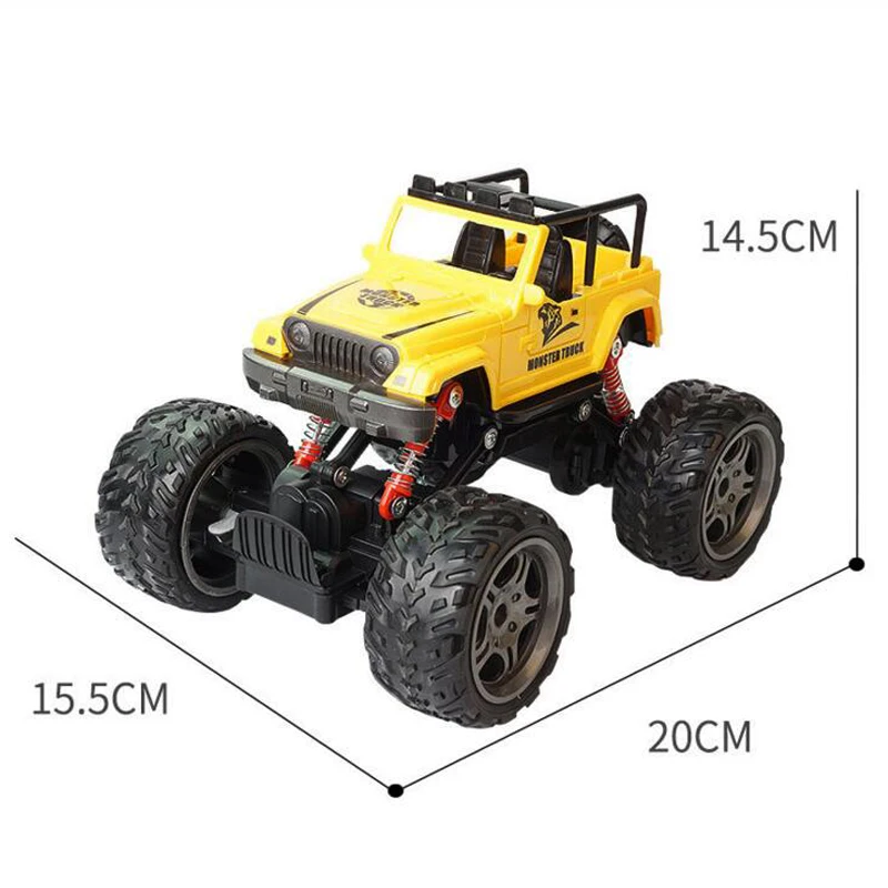 Детские игрушки RC автомобиль с большими колесами четыре колеса Джип внедорожник