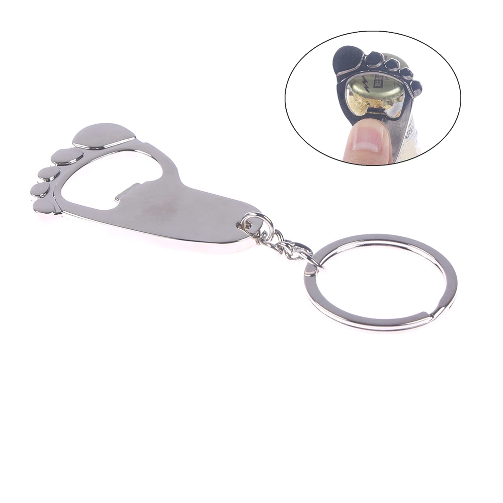 1Pc Cute Foot Palm Shape Beer Bottle Opener Mini Metal Bottle Opener