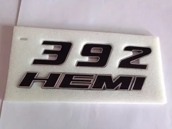 

NEW 2012 -2018 392 black + HEMI EMBLEM