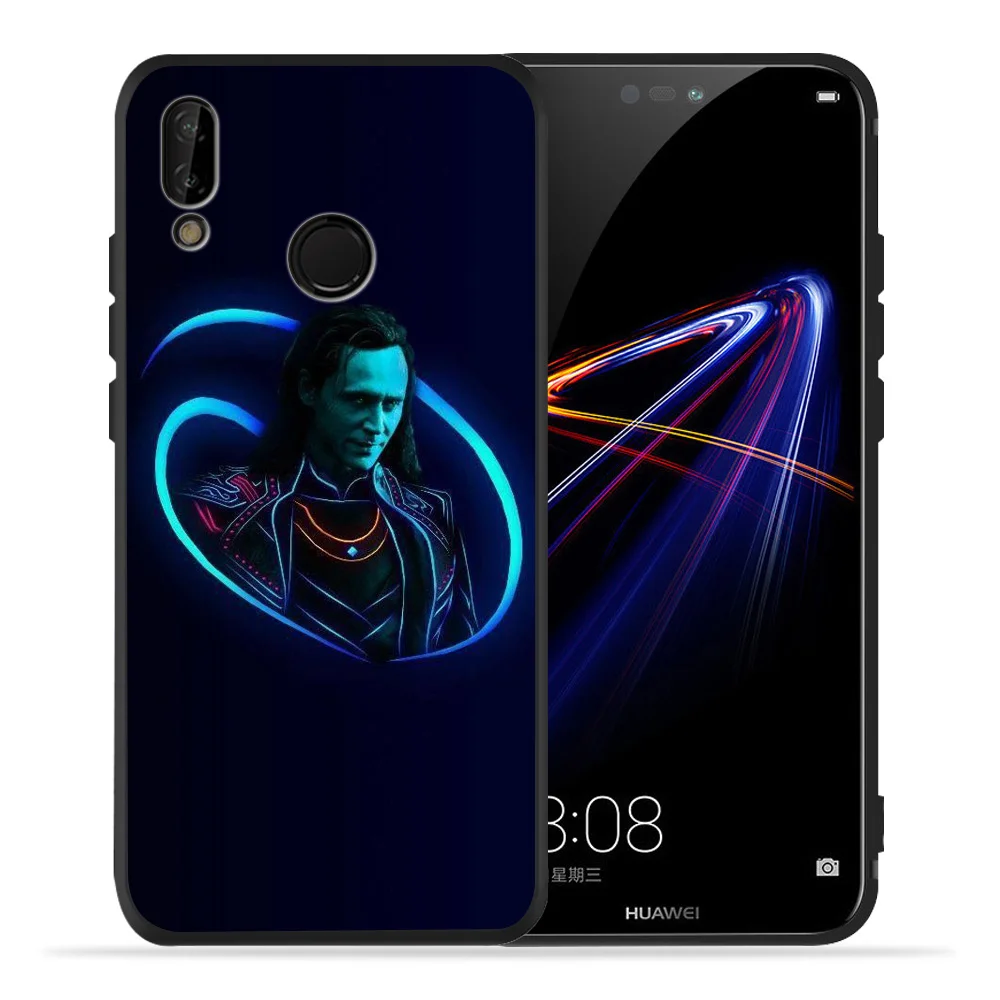 Для funda Huawei P20 lite чехол Карл Мстители: Endgame TPU Чехлы для P8 2017 Coque Etui P30 Pro P smart
