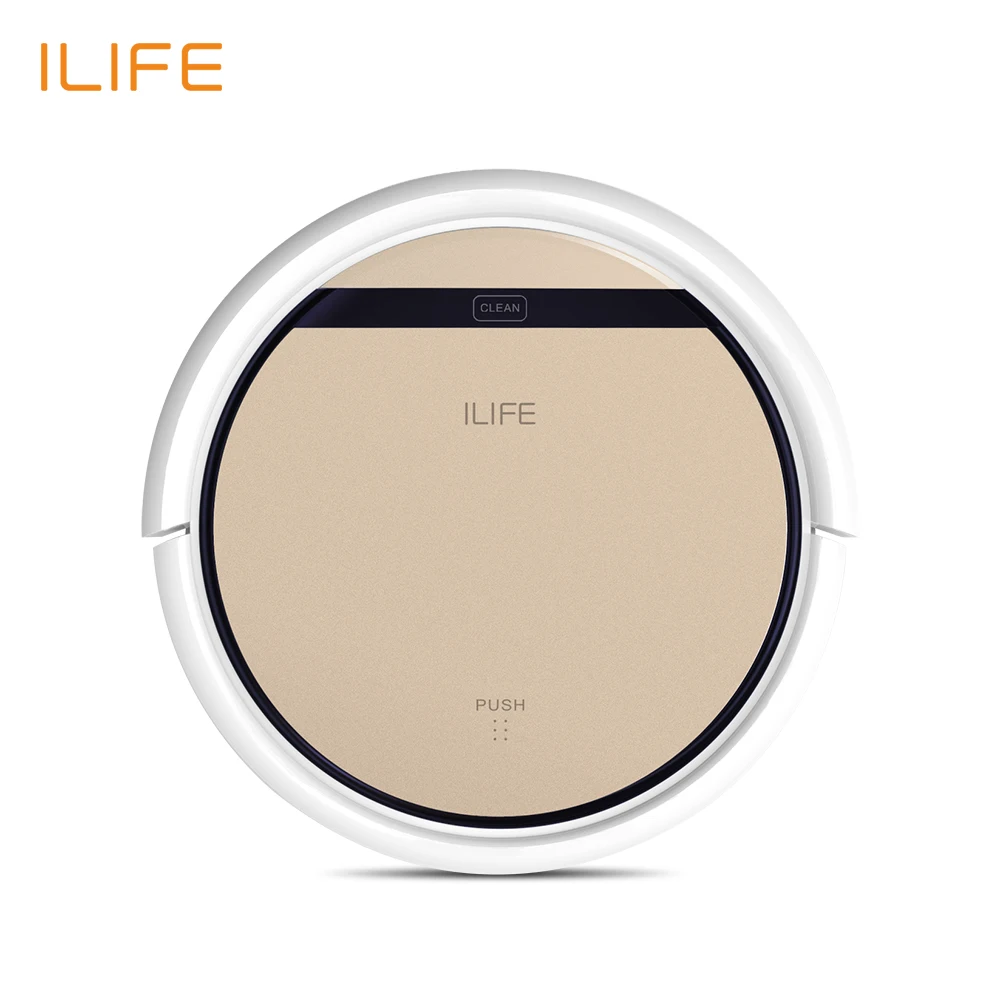 Fashion ILIFE V5S 2 In 1 Robotic Vacuum Cleaner Household Cleaning Rechargeable Smart Sweeping Robot Powerful