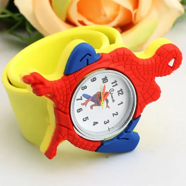 Wholesale 2022 Children's Clock Student Children Boy Spider Man Watches Kids Silicone Cartoon Watch Relogio Masculino Kids Watch