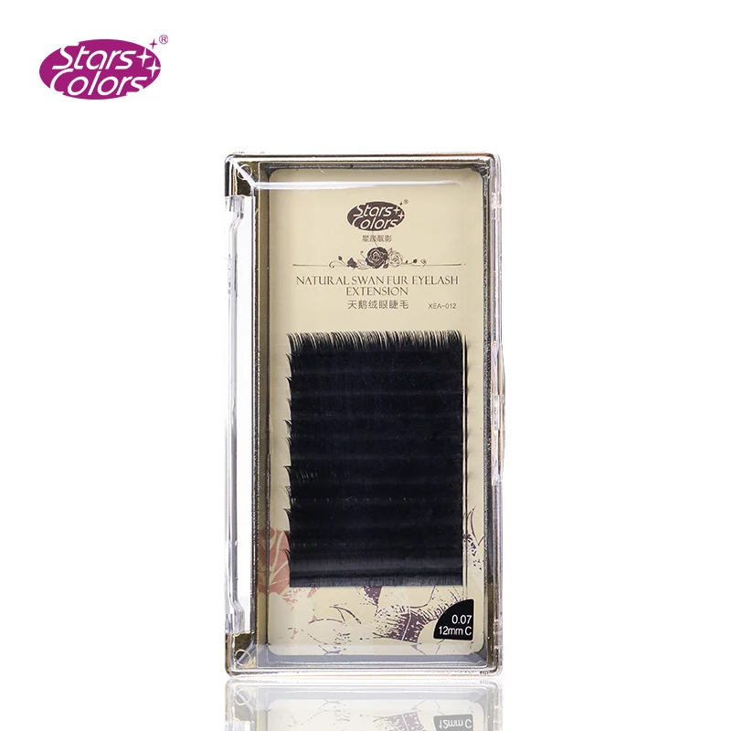 

Hot sale Natrual 0.07mm J/C Curl Super Soft Silk Lashes Camellia eye lash faux mink Eyelashes Volume Eye lash Extension lashes