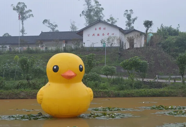 

3 meters inflatable water duck including air pump