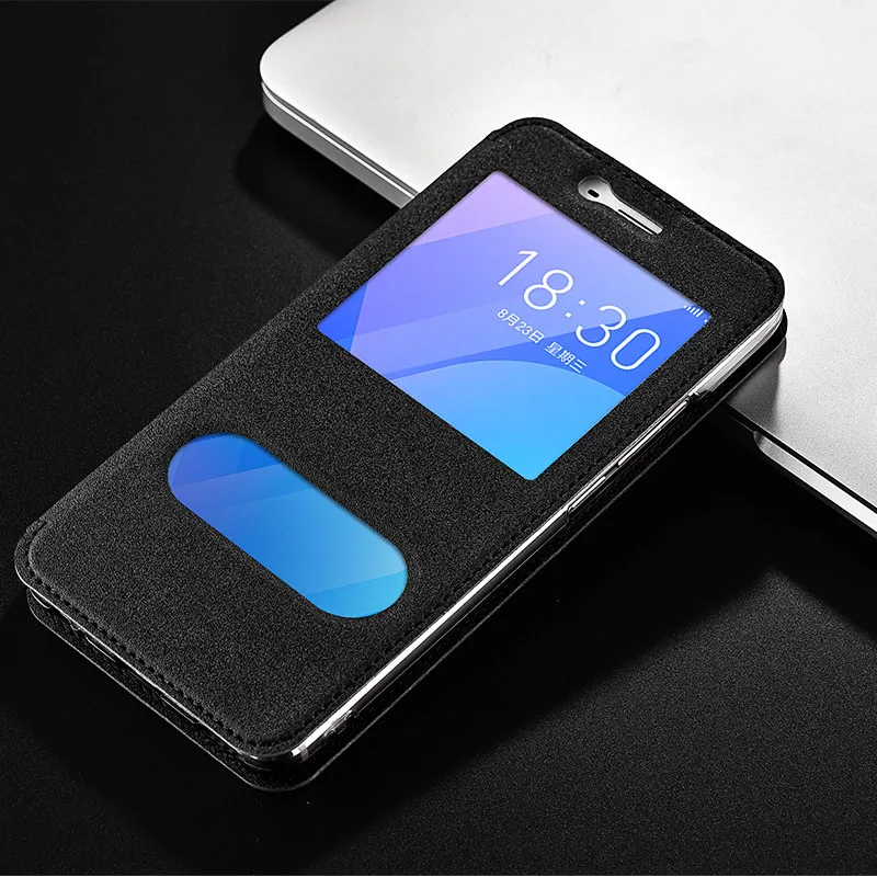 cases for meizu window Flip Cover for Meizu M6 Note Case Cover Luxucy Leather Case for Meizu M6note Meilan Note 6 Phone Bag & Silicone Cover meizu phone case with stones black Cases For Meizu