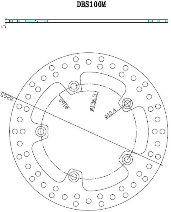 Задние дисковые тормоза ротора для BMW F650GS ABS F700GS F800GS F800GT F800R F800S F800ST S1000XR HP2 1200 Megamoto Спорт K1200R K1200S