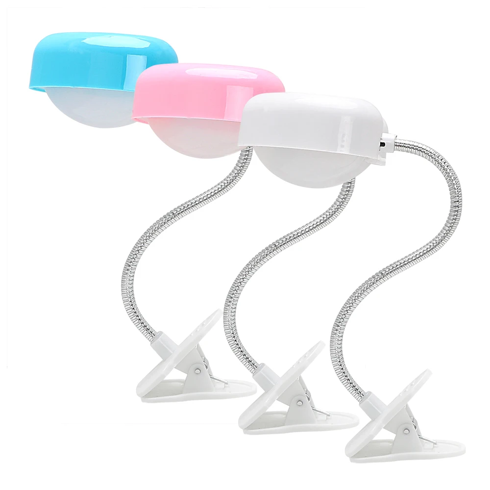 

ITimo Table Lamp 360 Degree Rotation Reading Lamp LED USB Clamp Desk Lamp Soft Light Clip Light