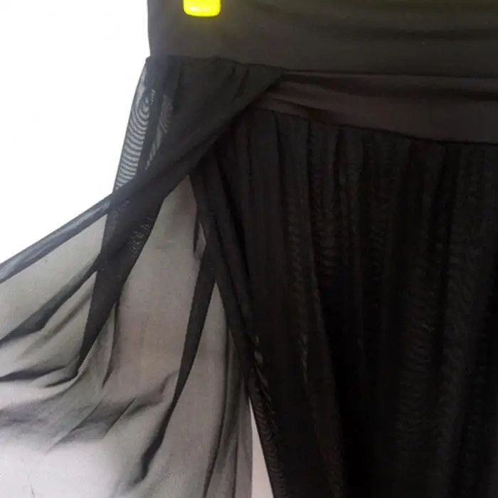 Пикантные для женщин пляжные Тюлевая юбка эластичный пояс модные однотонные летние пляжные Юбка пляжное платье длинные юбки для магазин FS99