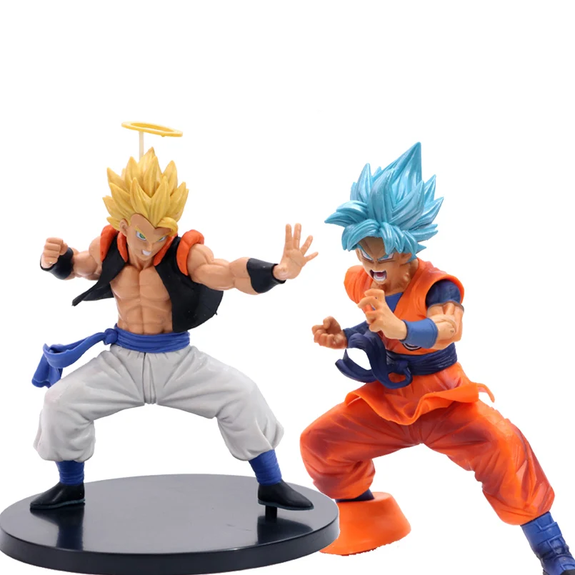 

18cm Anime Dragon Ball Figure Toys Dragon Ball Z BWFC Gogeta PVC Action Figure Dragon Ball Super Collectible Model Toys For Kids