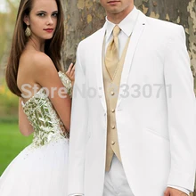 Индивидуальный заказ, стиль, стоячий воротник, смокинги для жениха, шафер жених, мужские свадебные костюмы, пиджак для жениха+ брюки+ галстук+ жилет