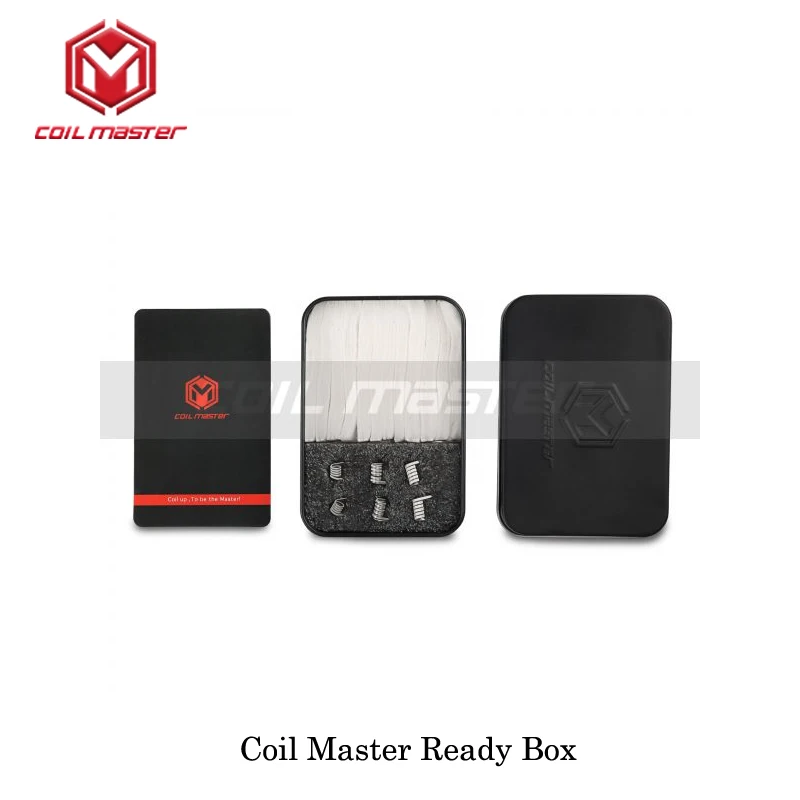 5 шт./лот катушка Master Ready Box для восстановления катушек сплавленная Clapton/Clapton
