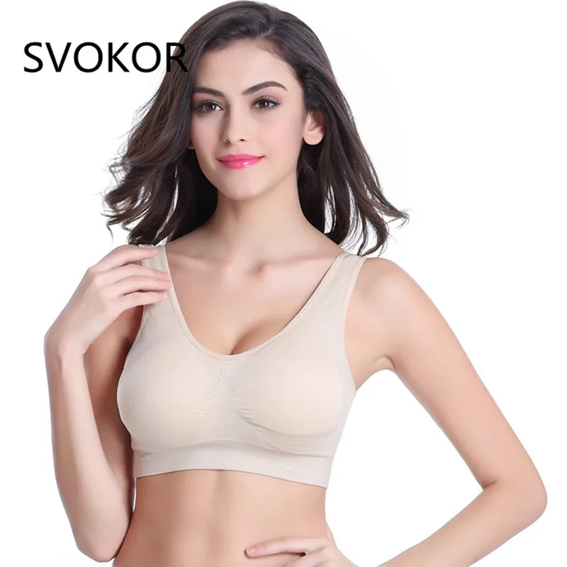  SVOKOR Bras For Women spring and summer Solid thin women plus size bra New bra female lingerie Fitn
