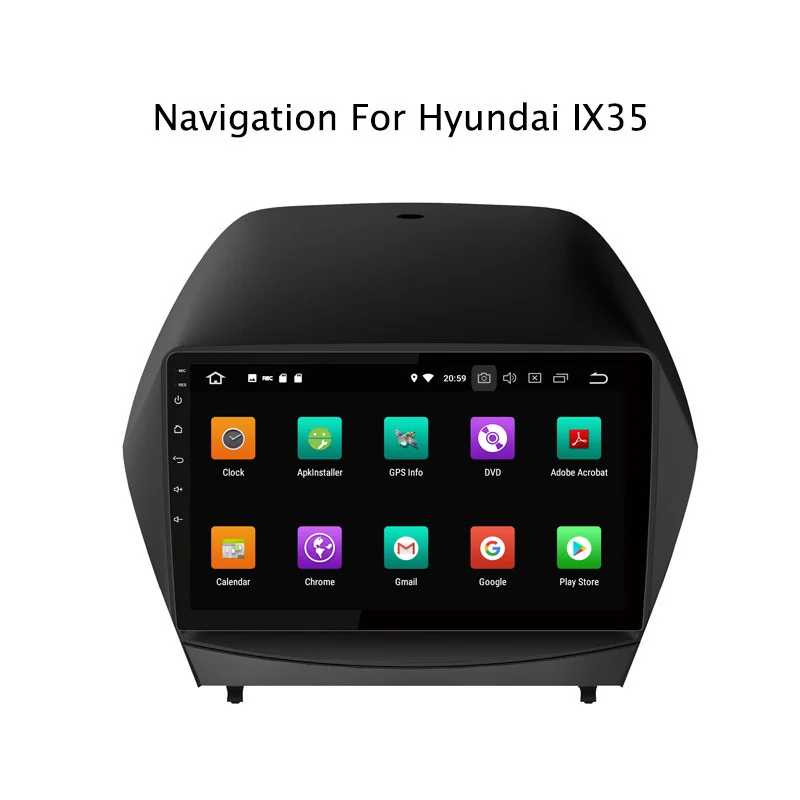 10," 4G ram 32G rom Восьмиядерный Android 9,0 автомобильный DVD gps навигатор для hyundai Tucson/IX35 2010-2013 автомобильный Радио стерео