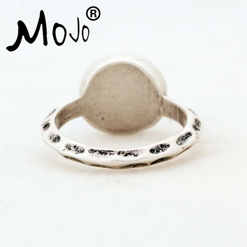 Модные украшения унисекс кольцо Европейский Стиль персонализированные модные Винтаж круглый камень ретро Цвет изменить кольцо для женщин MJ-RS002