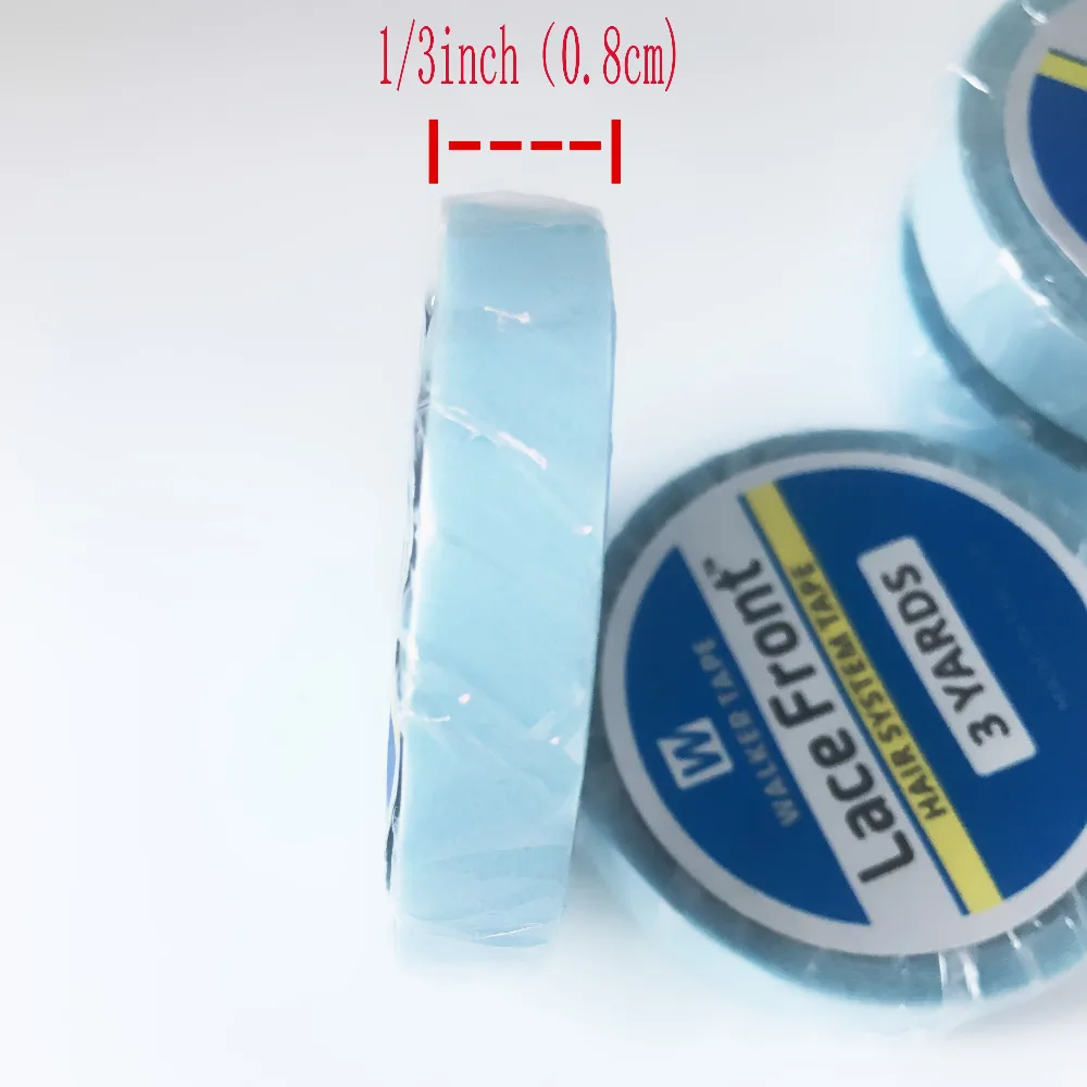 Blue Wig Lace Front Support Double Sided Adhesive Tape For Hair Extension/Toupee/Lace Wig/Pu Extension