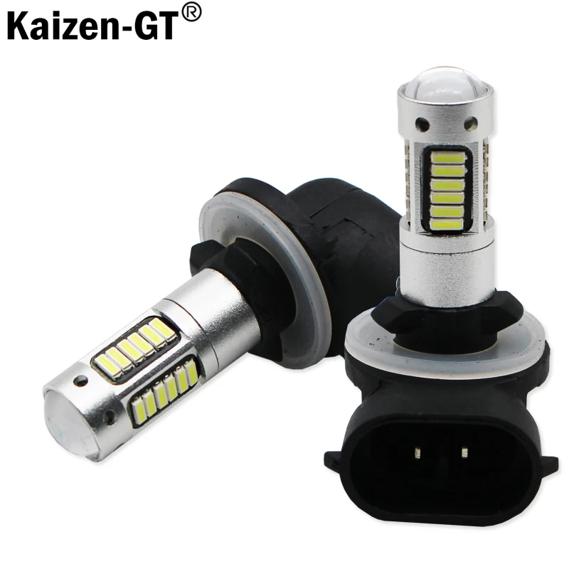 

Kaizen H27 880 881 Led Bulb For Cars H27W/2 H27W2 Auto Fog Light DRL 780Lm 12V 881 LED Bulbs Driving Daytime Running Light,12V