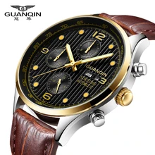 Relogio Masculino GUANQIN Automatic Mechanical Watch Men Date Week Waterproof Watches Mens Leather Wristwatch erkek kol saati Relogio Masculino GUANQIN Automatic Mechanical Watch Men Date Week Waterproof Watches Mens Leather Wristwatch erkek kol saati