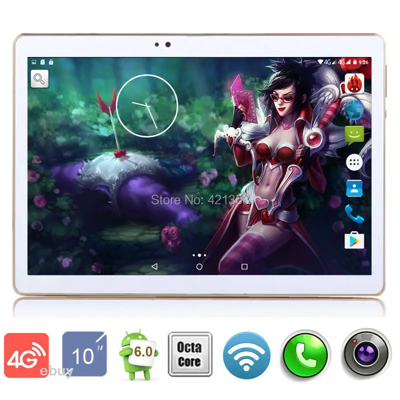 Lowest Price Android tablet 10 inch Octa Core 4GB RAM 32GB ROM 1280*800 IPS Dual Cameras Android 6.0 GPS 4G Lte Tablets 10 10.1 Lowest Price Android tablet 10 inch Octa Core 4GB RAM 32GB ROM 1280*800 IPS Dual Cameras Android 6.0 GPS 4G Lte Tablets 10 10.1