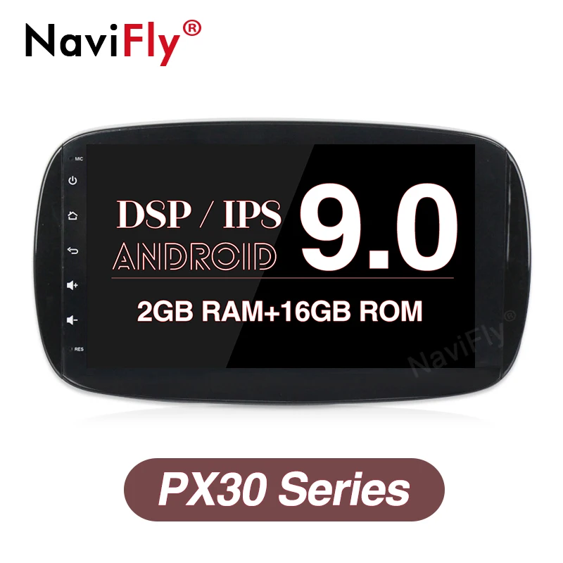 NaviFly 9 дюймов Android 0 ips + DSP Автомобильный мультимедийный плеер радио аудио для Mercedes