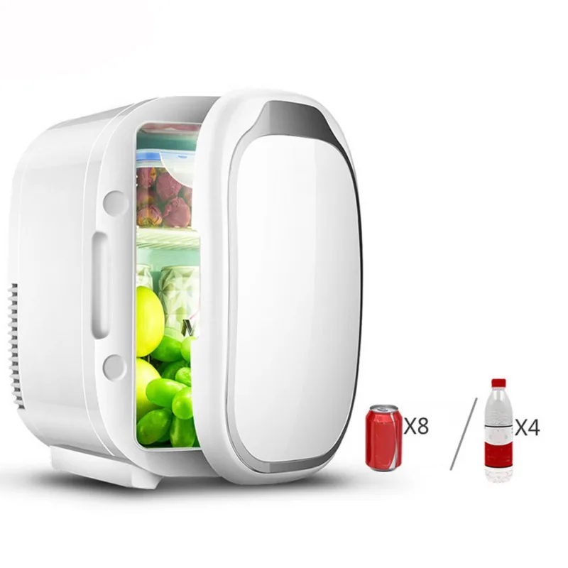 

6L Compact Cooler Warmer Mini Fridge For Cars Road Trips Homes Offices Dorms