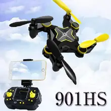 901HS Mini Wifi RC Drone HD Camera Remote Control Kids Toys 360 Rolling 2.4G 6Axis RC Quadcopter Helicopter Aircraft Plane Toy