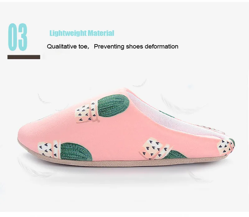 Unicorn Flamingo Cactus Indoor Slippers - Well Pick