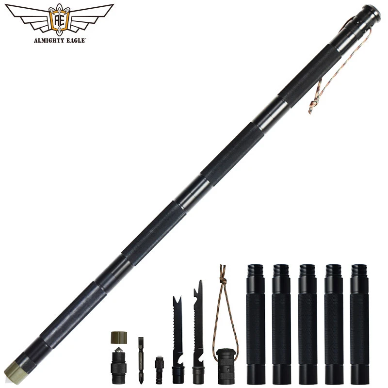 Almighty Eagle Outdoor Defense Tactical Stick Alpenstock Hiking Camping