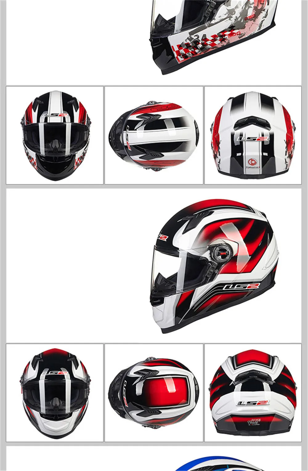 LS2 FF358 мотоциклетный шлем анфас мотоциклетный мужской скутер шлем мото КАСКО Capacetes de Motociclista
