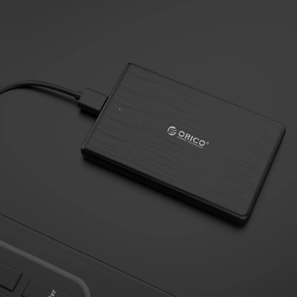 Чехол ORICO для жесткого диска 2,5 SATA для USB 3,0, корпус для жесткого диска SSD, коробка для жесткого диска type C 3,1, чехол с поддержкой UASP для Windows/Max/Linux