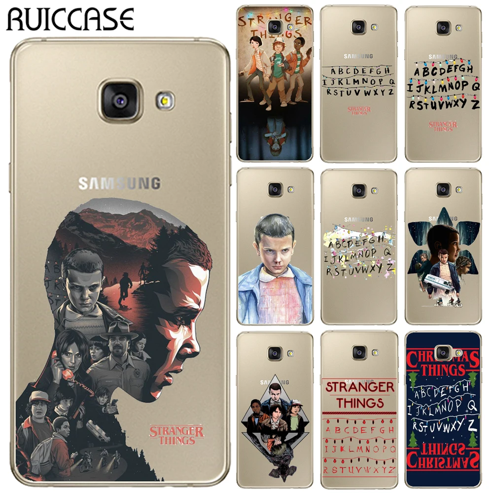 

RUICCASE Matte Hard Plastic TV Stranger Things Pattern Case For Samsung Galaxy A3 A5 A7 J1 J3 J5 J7 2015 2016 2017 Phone Cover