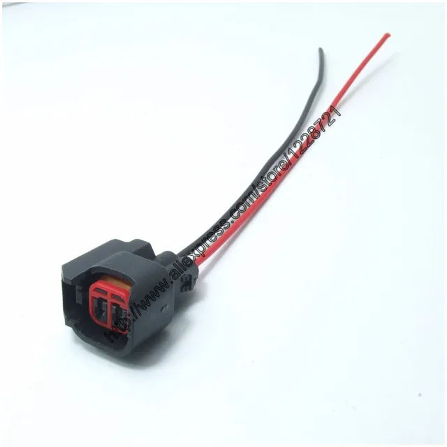 1pcs ev6 ev14 uscar electrical pigtail adapter clip connector wiring1pcs ev6 ev14 uscar electrical pigtail adapter clip connector wiring harness for s824 pt2160 dodge ls2 ls3 gm fuel injector