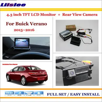 

Auto Camera For Buick Verano 2015-2016 Reverse Rear Camera 4.3" LCD Monitor Parking System