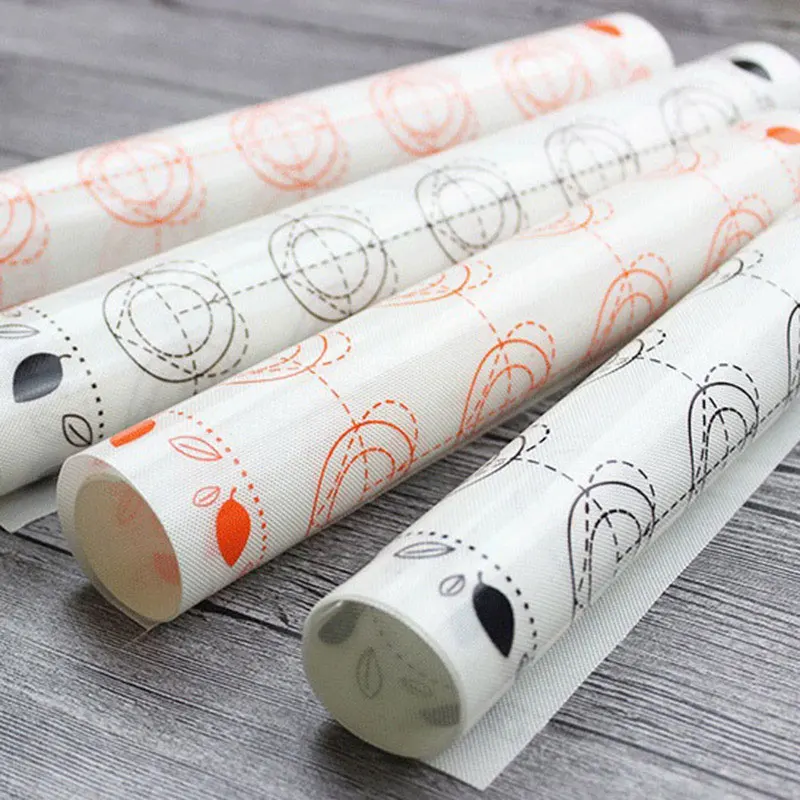 

Non-Stick Macaron Padding Art Mat Multi-Function Platinum Silicone Pad Fiberglass Mat