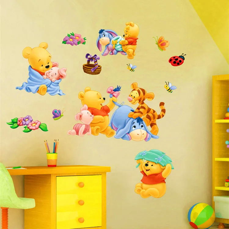 winnie the pooh wall decor for nursery