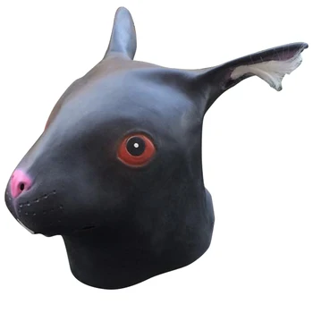 

Hot Funny Creepy Horse Lion Octopus Hippo Rubber Latex Party Panda Animal Mask Kids Party Halloween Masquerade Mask