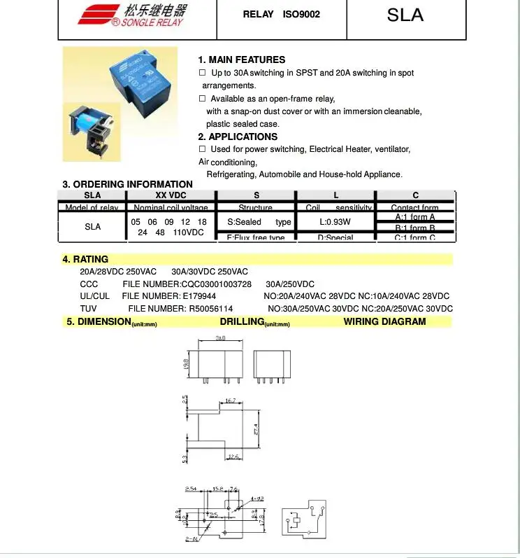 Wiring Diagram For 6 Pin Relay