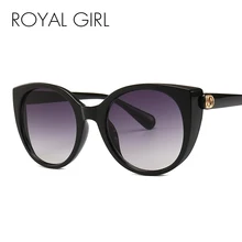 Королевские женские солнцезащитные очки "кошачий глаз" с заклепками, роскошные Винтажные Солнцезащитные очки для женщин, фирменный дизайн, новые оттенки Oculos Gafas ss285