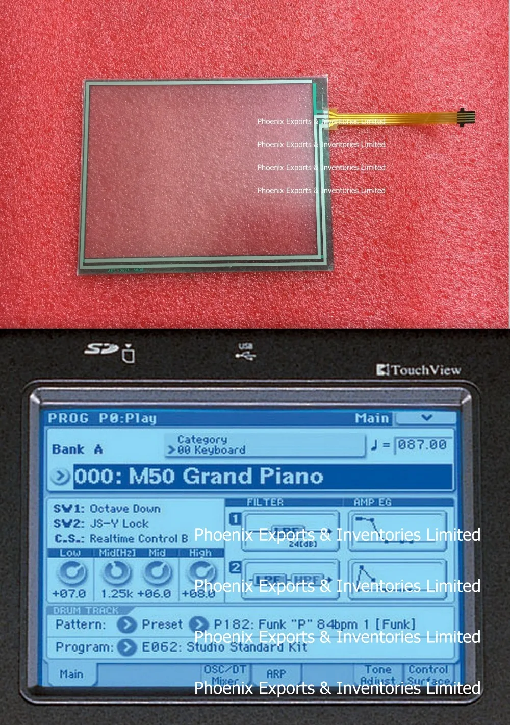KORG M50 TOUCH GREEN