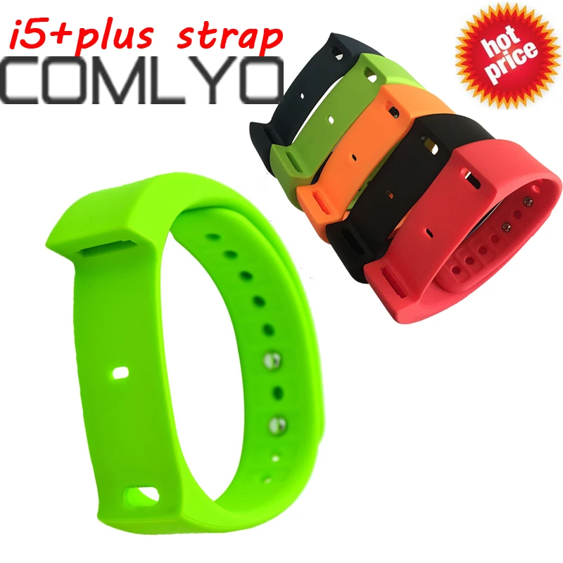 

COMLYO i5plus Smart band Watchband Wristband Silicone Strap Replacement Band Waterproof Only For i5 Plus Smart Bracelet Strap