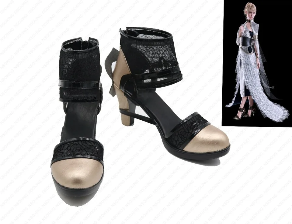 New Kingsglaive Final Fantasy Xv 15 Luna Cosplay Shoes Anime