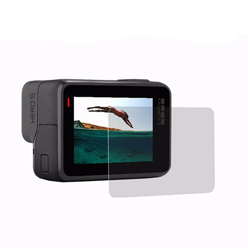 Объектив ORBMART + закаленное стекло для защиты экрана Go Pro Gopro Hero 5 6 7 черный аксессуар