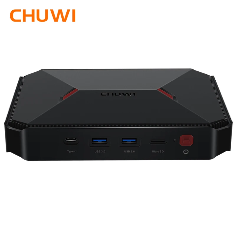 CHUWI GBox Mini PC Windows 10 Intel Gemini-Lake N4100 LPDDR4 4 Гб 64 Гб двойной Wi-Fi 2,4 г/5 г HDMI 2,0 Мини компьютер с воздушной мышью